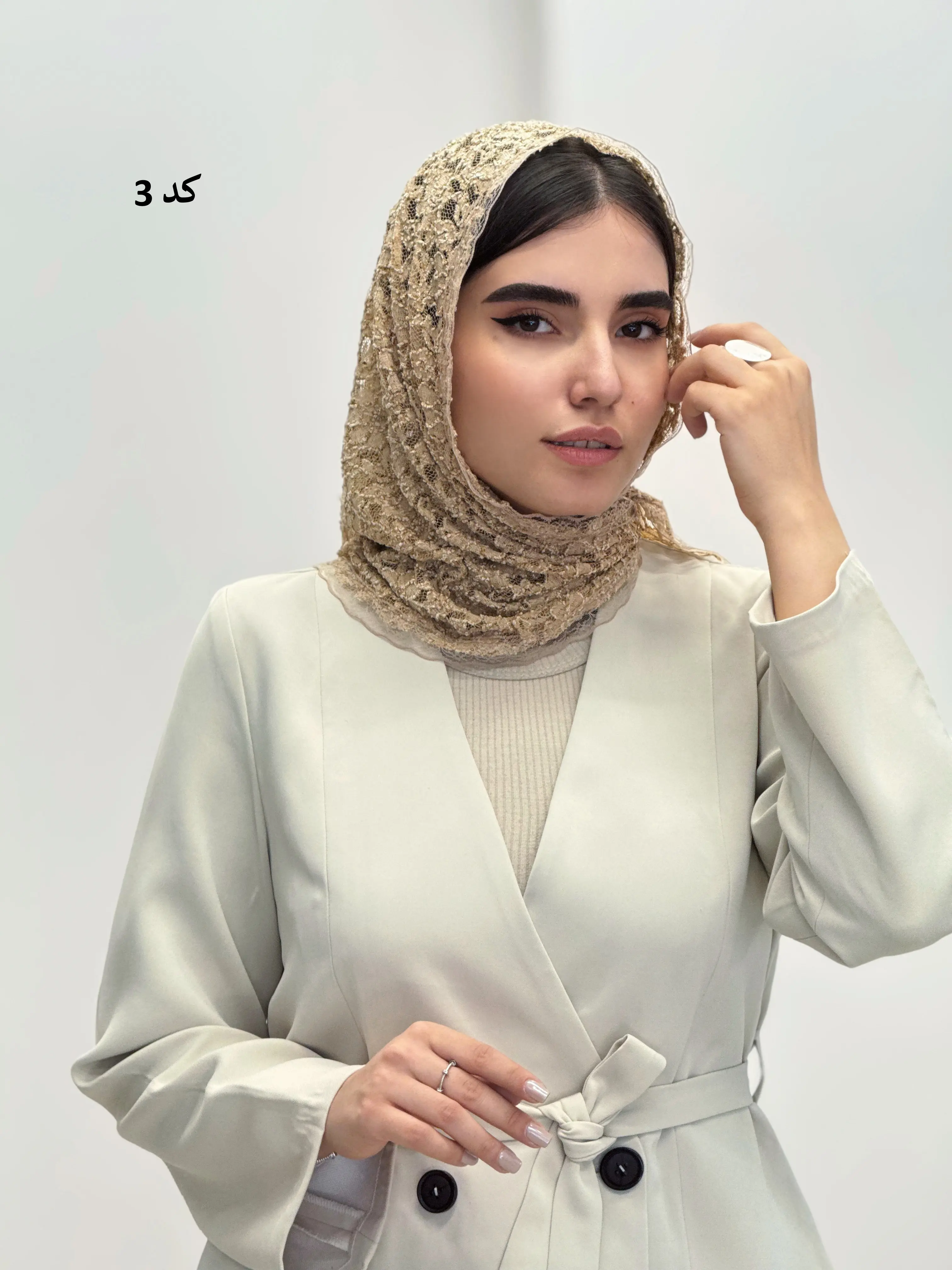 7037-مینی اسکارف دور گیپور
